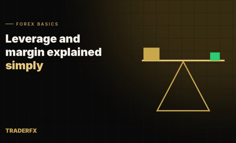 Leverage in forex illustrated as a balance scale