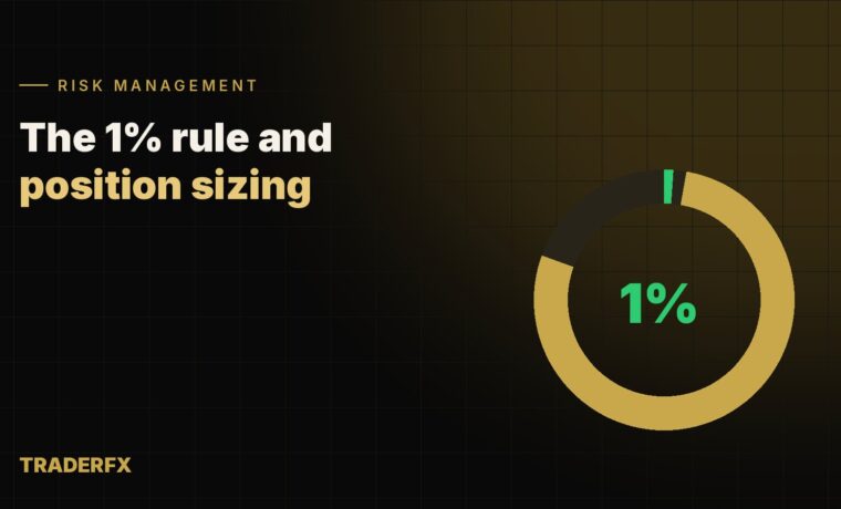 Position size and the 1% risk rule illustrated